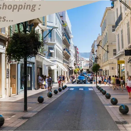 F2 Rue Saint Honore L, Hypercentre Proche Du Palais Des Festivals *